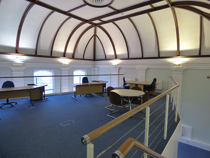 The Old Courthouse Bromsgrove - open plan offices