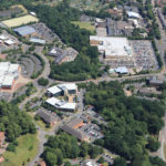 Two Parklands offices Birmingham aerial view