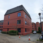 External rear view of Camomile House freehold offices for sale Edgbaston