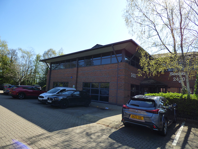 External view of 2425 and 2426 Regents Court offices - high quality office space, Birmingham Business Park