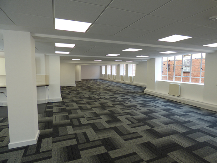 Interior view of high quality office space St Pauls Square