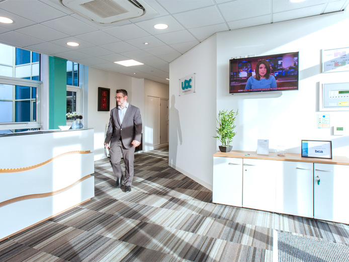 Reception at Solihull Serviced Offices, Birmingham Business Park