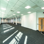 Internal view of high quality, refurbished offices in Birmingham city centre