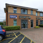 Entrance at 5 The Croft offices to let Bromsgrove