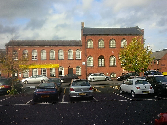 Exterior of Empire Court, offices in Redditch