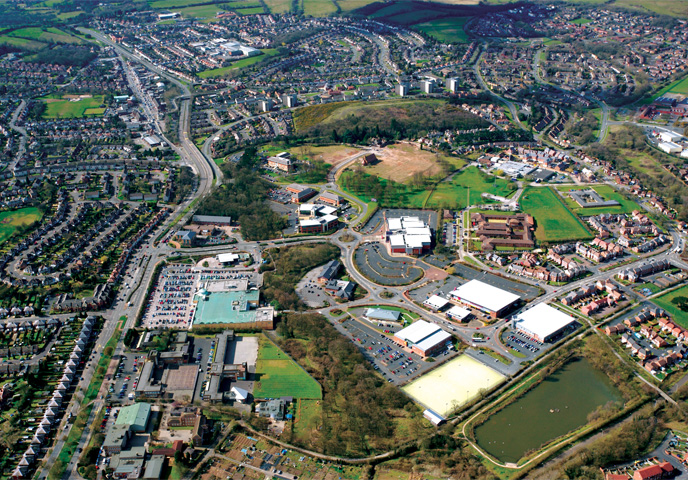 One Parklands Business Park aerial view