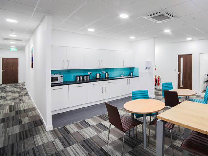 Breakout area for serviced offices Fleet