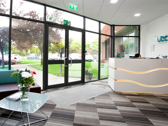 Reception for serviced offices Fleet
