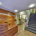 Reception for high quality office space Birmingham city centre