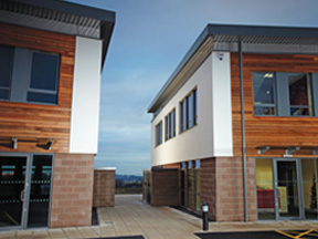 External view of Topaz office space in Bromsgrove