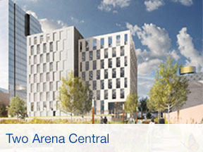 Two Arena Central offices Birmingham