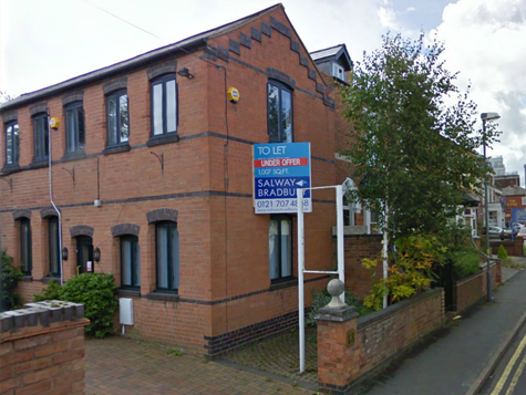 13 Greenfield Road offices to for sale or to let Birmingham