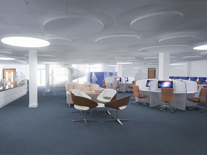 CGI of office space Leamington Spa, Warwick, Coventry, Kenilworth