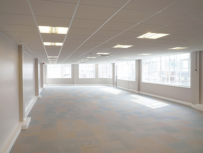 5th Floor office space at New Oxford House Birmingham city centre