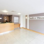 Swallow House reception area