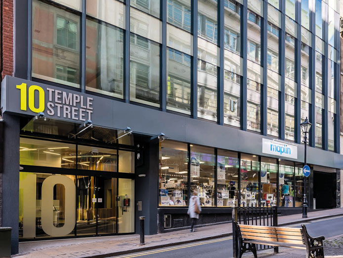 10 Temple Street Birmingham offices