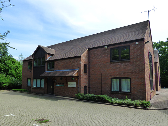 Front view of Unit 17 Hockley Court office space Solihull