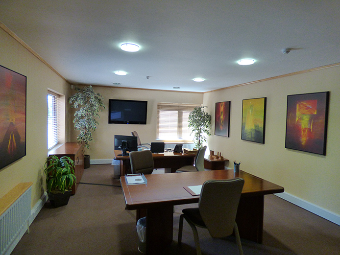 Internal view of offices Hockley Heath, Solihull