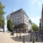 External view of Waterloo House offices to rent Birmingham city centre - in Victoria Square