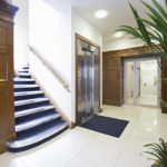 Offices to rent Birmingham city centre with impressive wood-panelled, manned reception