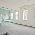 Reception area and boardroom - Newhall Court offices Jewellery Quarter Birmingham