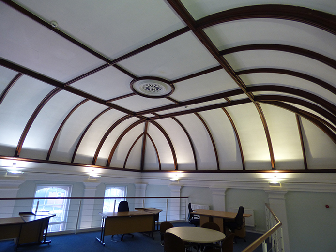 The Old Courthouse Bromsgrove - vaulted ceiling