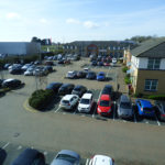 The Courtyard car park - offices to let Bromsgrove