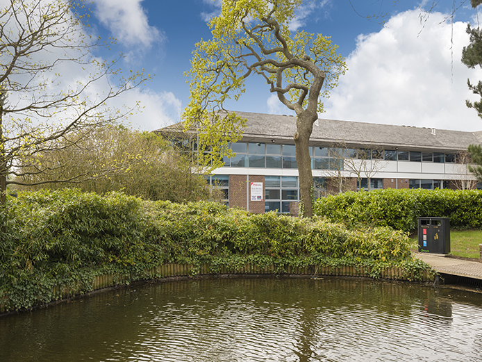 Lakeside view of 1750 Solihull Parkway offices Birmingham Business Park