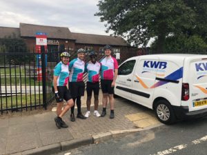 KWB completes coast to coast cycle ride