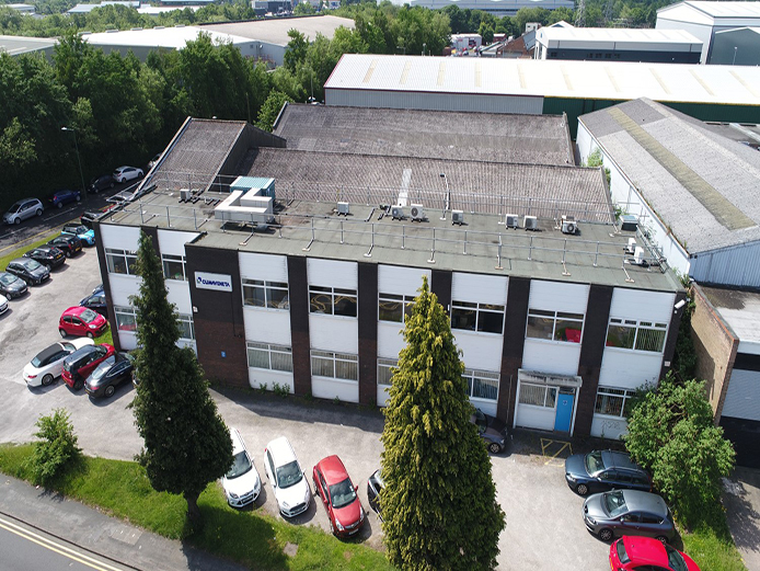 16 Highlands Road - freehold Solihull industrial redevelopment site aerial view