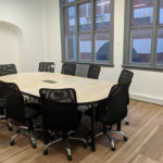 Meeting room of Ingleby House, Cannon Street, Birmingham city centre serviced offices