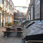 Courtyard view of 50-54 St Pauls Square offices to rent Jewellery Quarter Birmingham