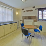 Kitchen facilities at the Manor House Hay Hall offices Birmingham