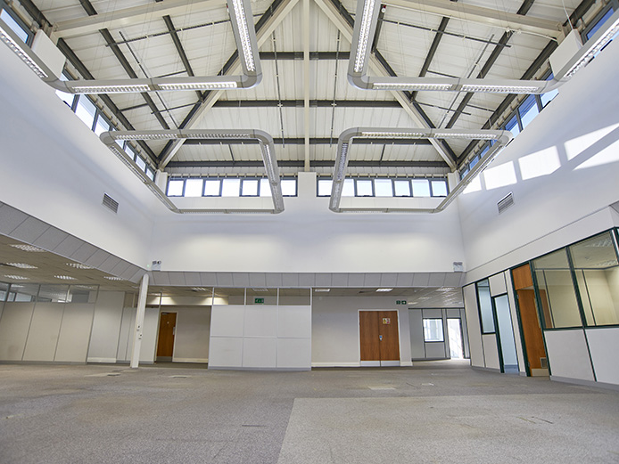 View of hybrid production area/offices for sale Brierley Hill