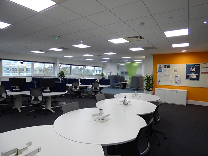 Breakout area of 1740 Solihull Parkway offices Birmingham Business Park