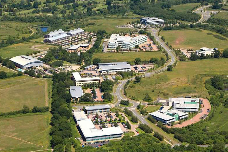Blythe Valley Park which saw the landmark pre-let to ZF - KWB Solihull office market research Q3 2019