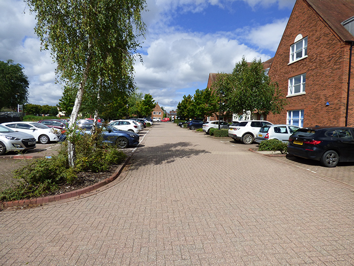 Excellent car parking at 2 Stratford Court offices to let Solihull