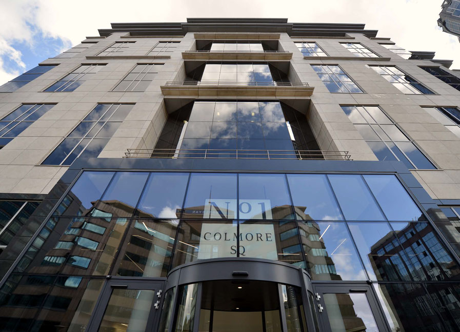 1 Colmore Square - one of four transactions over 10,000 sq ft for the Birmingham office market in Q2 2020