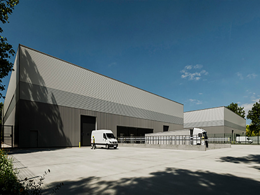 Each unit will provide 2 large, level access loading bays each