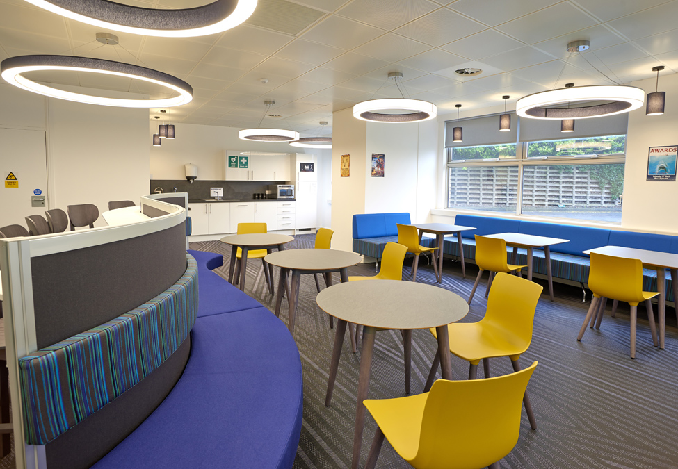 Office fit out - Caterpillar breakout area