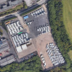 Aerial view of Middlemore Lane development site for sale Aldridge