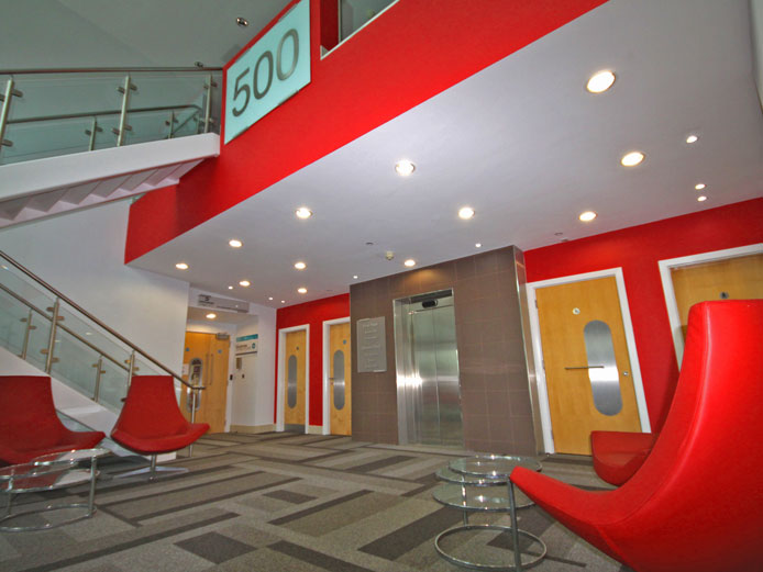 Common areas within office space Stoneleigh
