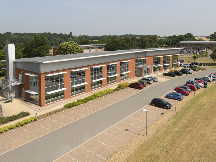 External view of Building 500 Abbey Park - offices Leamington Spa
