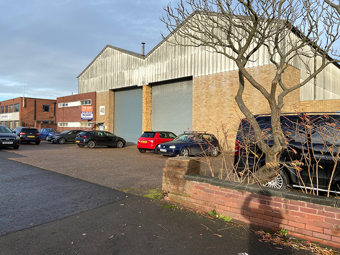 External of 40 Middlemore Lane West - industrial unit to let Aldridge