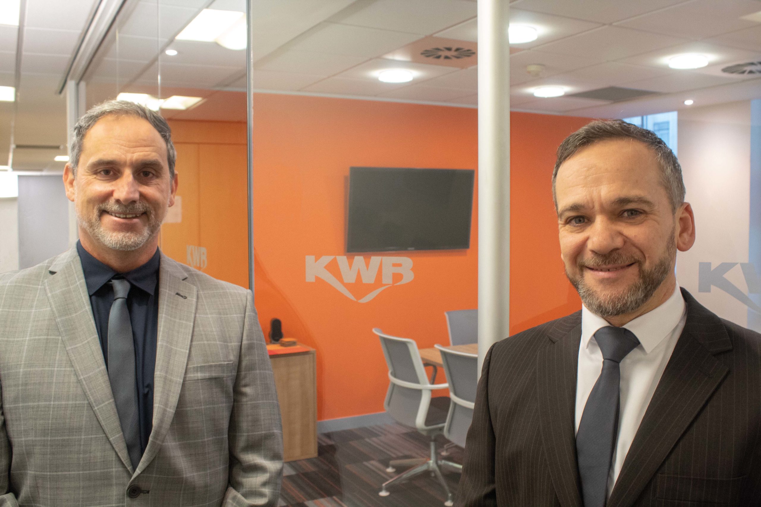 KWB Corporate Cleaning's Jim Duffy and Paul Winters