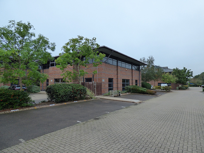 Corner view of 2460 Regents Court offices Solihull