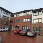 Exterior and car parking at Gatsby Court offices Birmingham