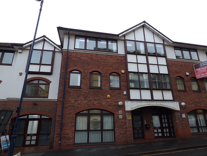 Exterior at 3 Gatsby Court offices for sale Birmingham