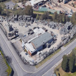 Aerial of Middlemore Lane West industrial unit for sale Aldridge, Walsall
