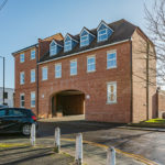 Side exterior Wingfield Court, offices for sale Coleshill, offices to buy Warwickshire